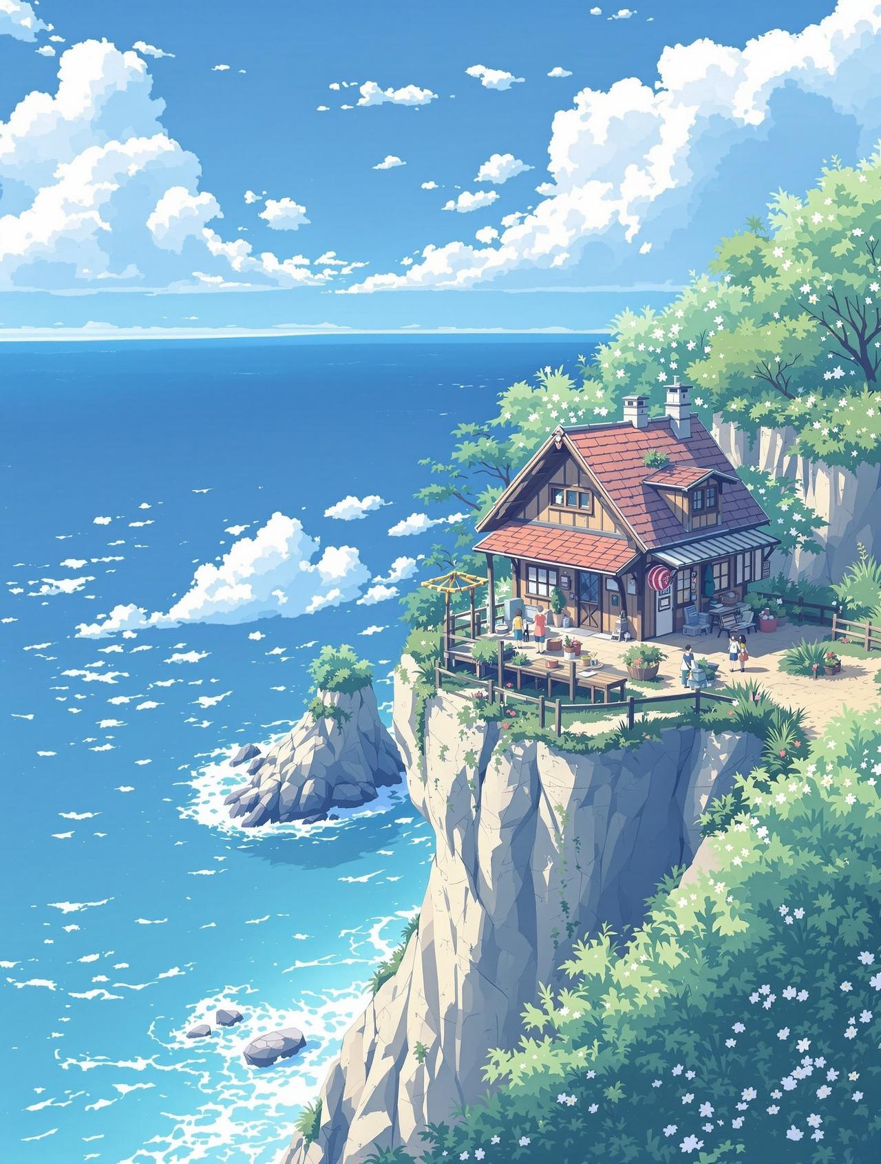 ai入口 海边的杂货店 - 海风治愈诗集,自然风光治愈短剧排行榜