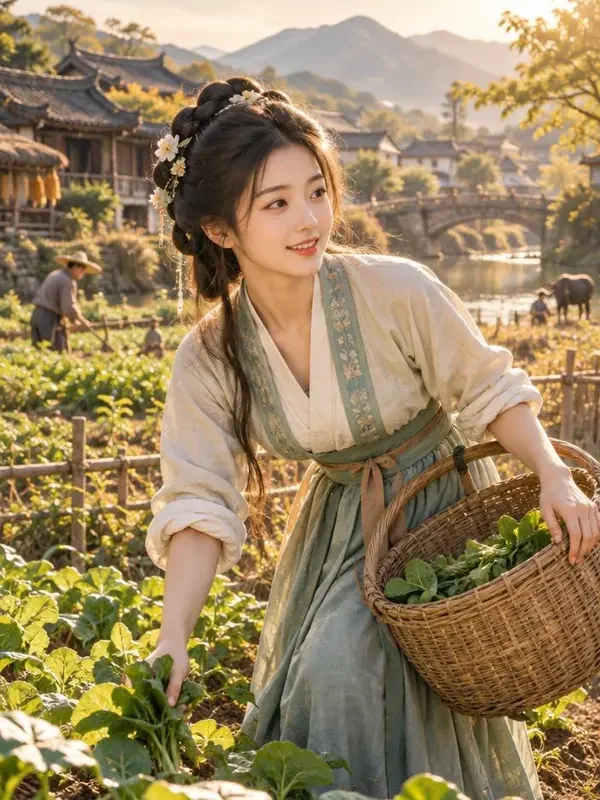 黄果短剧免费《侯门农女巧当家》封面海报